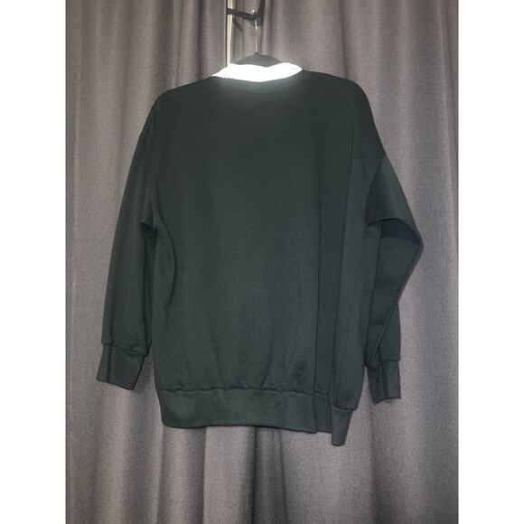 Ugly Christmas Sweater Xmas Sweatshirt Crewneck Size Large Vintage Cat - Picture 3 of 3